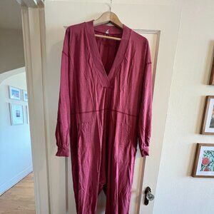 Free People Just Because Onsie Size Medium in Pink